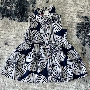 Carter’s Size 6 months Blue and White Flower Dress